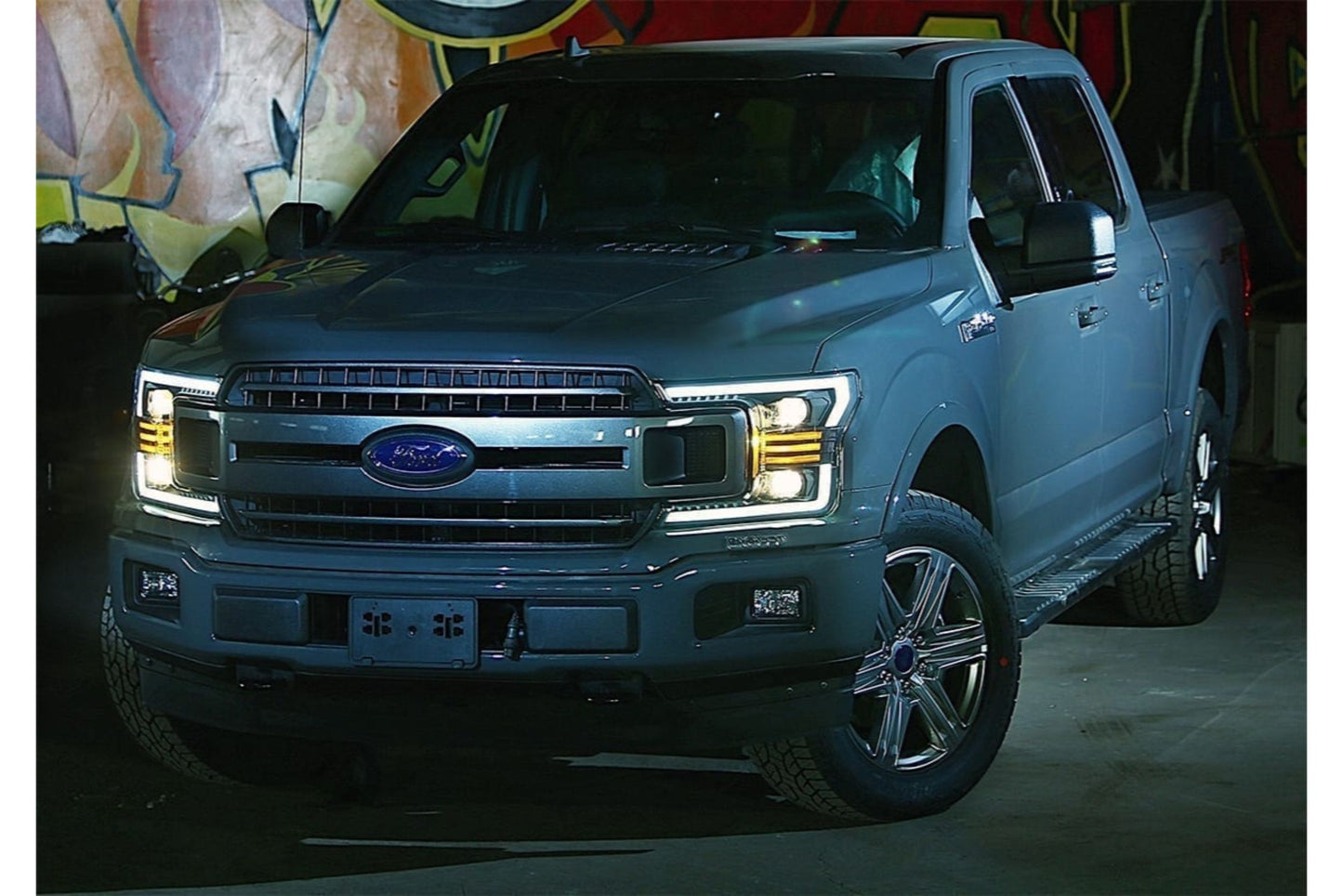 Faros delanteros halógenos ARex Pro: Ford F150 (18-20) - Negro (juego)