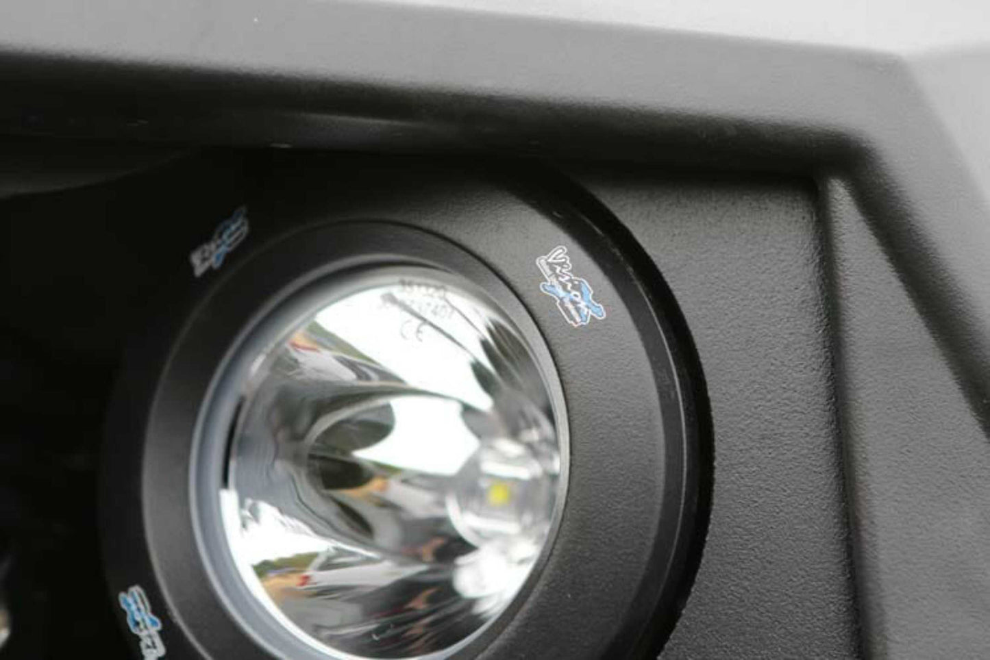 Vision X LED Headlights: Polaris RZR (14-16) (4x XIL-OPRH110 / Brackets / Wiring)