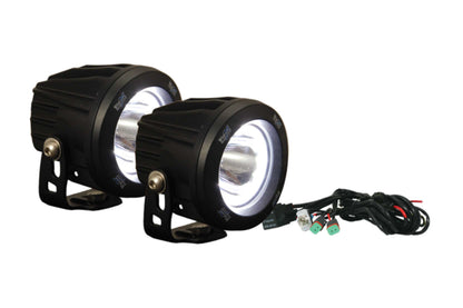 Vision X Optimus LED Pod: Black / Square (Dual LED / 10 Degree Narrow Beam)