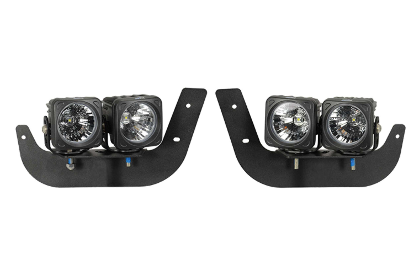 Vision X LED Fog Light System: Dodge Ram Horizontal (09-18) (2x XIL-OPR110 Pods)