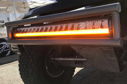 Vision X Shocker LED Light Bar: 11.97in (White Photon Light Pipe / With Harness)