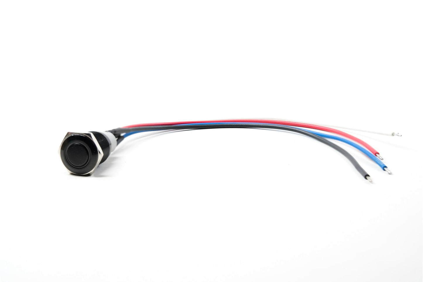 Interruptor: GTR Halo (acero inoxidable/momentáneo/LED rojo)
