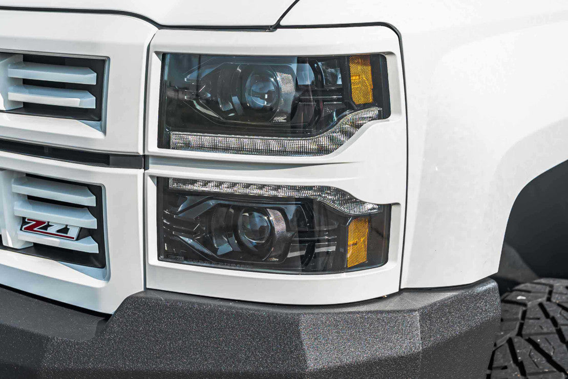 XB LED Headlights: Chevrolet Silverado 1500 (14-15)