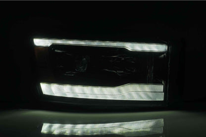 ARex Pro Halogen Headlights: Dodge Ram (06-08) - Alpha-Black (Set)