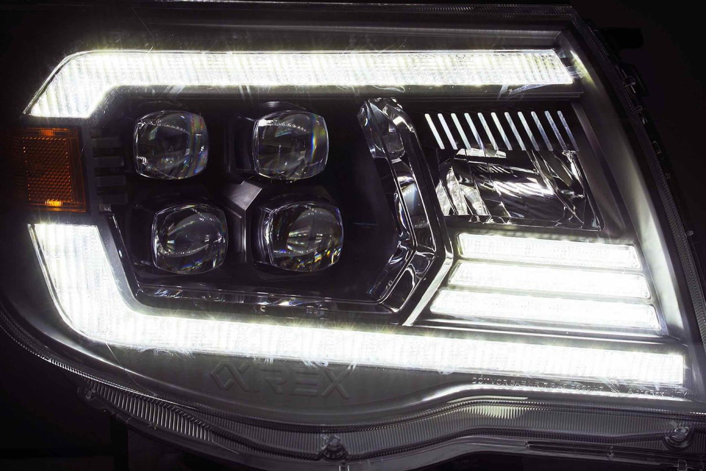 ARex Nova LED Headlights: Toyota Tacoma (05-11) - Chrome (Set)