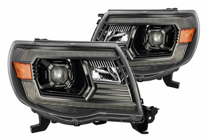 ARex Pro Halogen Headlights:: Toyota Tacoma (05-11) - Chrome (Set)