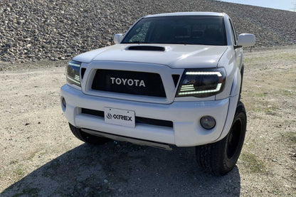 ARex Pro Halogen Headlights: Toyota Tacoma (05-11) - Alpha-Black (Set)