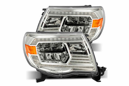 ARex Luxx LED Headlights: Toyota Tacoma (05-11) - Chrome (Reflector / Set)