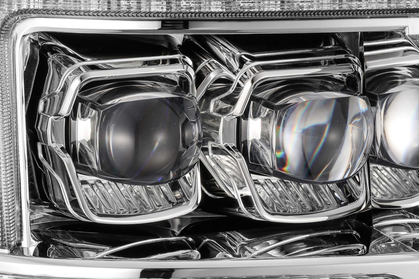 Faros delanteros LED ARex Nova: Ford Super Duty (11-16) - Cromados (juego)