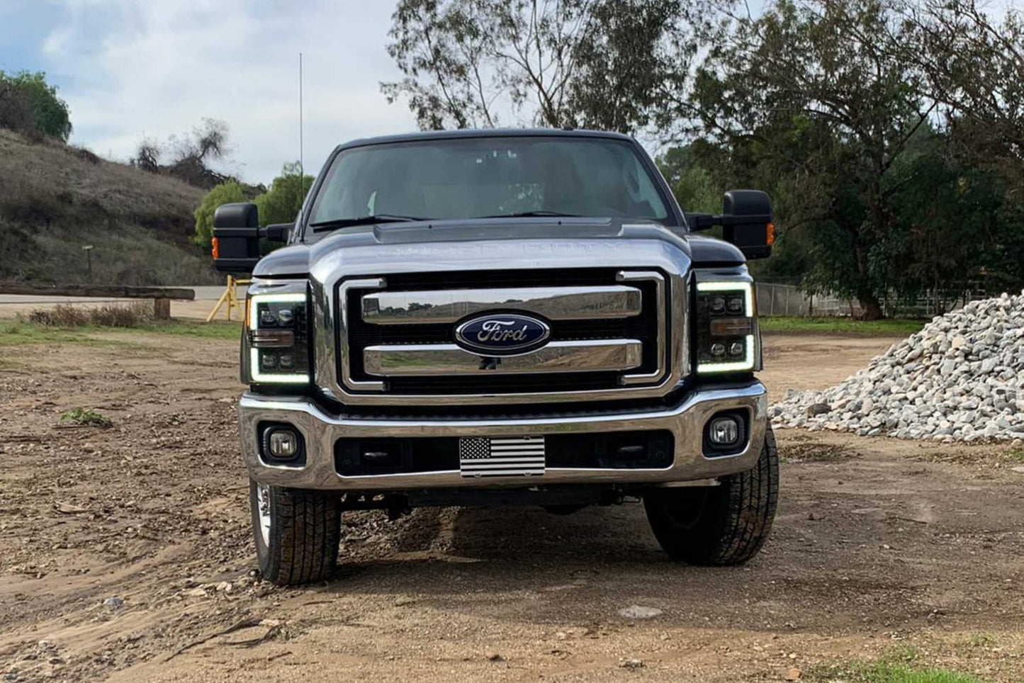 Faros delanteros LED ARex Nova: Ford Super Duty (11-16) - Cromados (juego)
