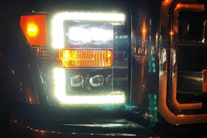 Faros delanteros LED ARex Nova: Ford Super Duty (11-16) - Cromados (juego)