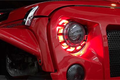 2007–2018 Jeep Wrangler JK Super7 LED-Scheinwerfer 