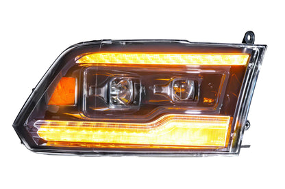 XB LED Headlights: Dodge Ram Classic (2019-2024) (Amber DRL)