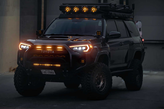 Faros LED XB: Toyota 4Runner 2014-2024 (luz diurna ámbar)