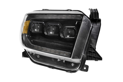XB LED Headlights: Toyota Tundra (14-21) (Pair / ASM / Amber DRL) (Gen 2)