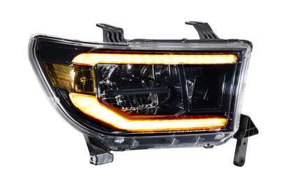 2007-2013 Toyota Tundra XB LED Headlights (Amber DRL)