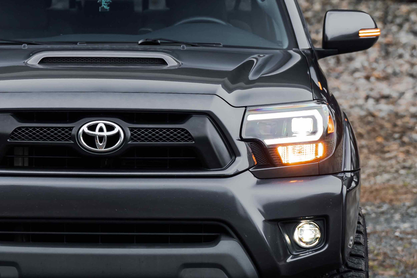 XB Hybrid LED Headlights: Toyota Tacoma (12-15) (Pair / Smoked)