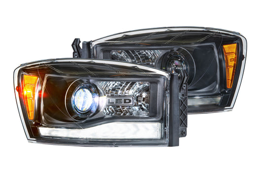 Faros LED híbridos XB: Dodge Ram HD (2006-2008) 
