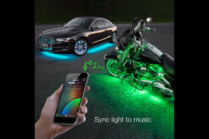 XKChrome RGB LED MC Accent Light Kit: 10x Pods, 8x 10in Strips