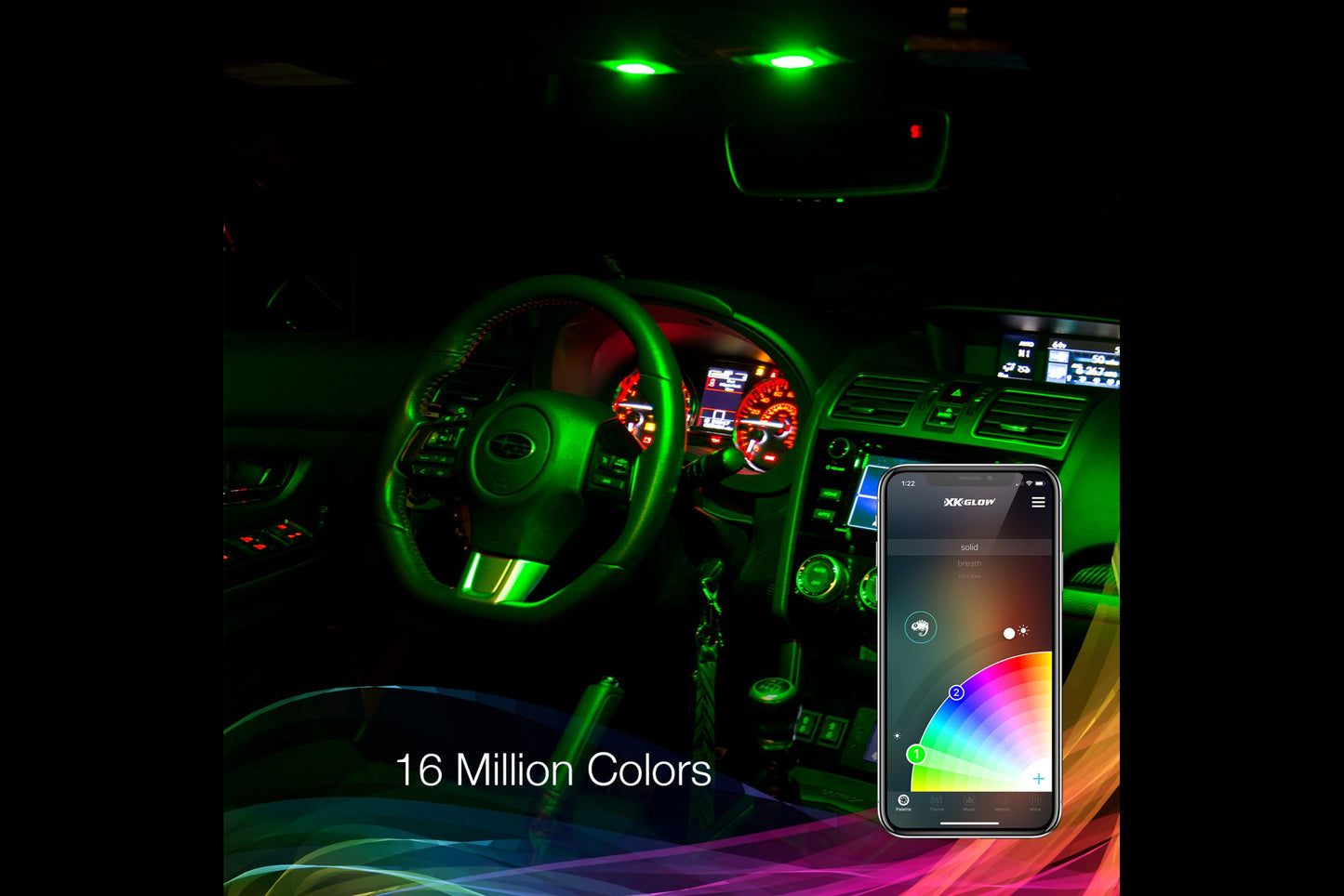 XKChrome RGB LED Festoon Bulb Kit