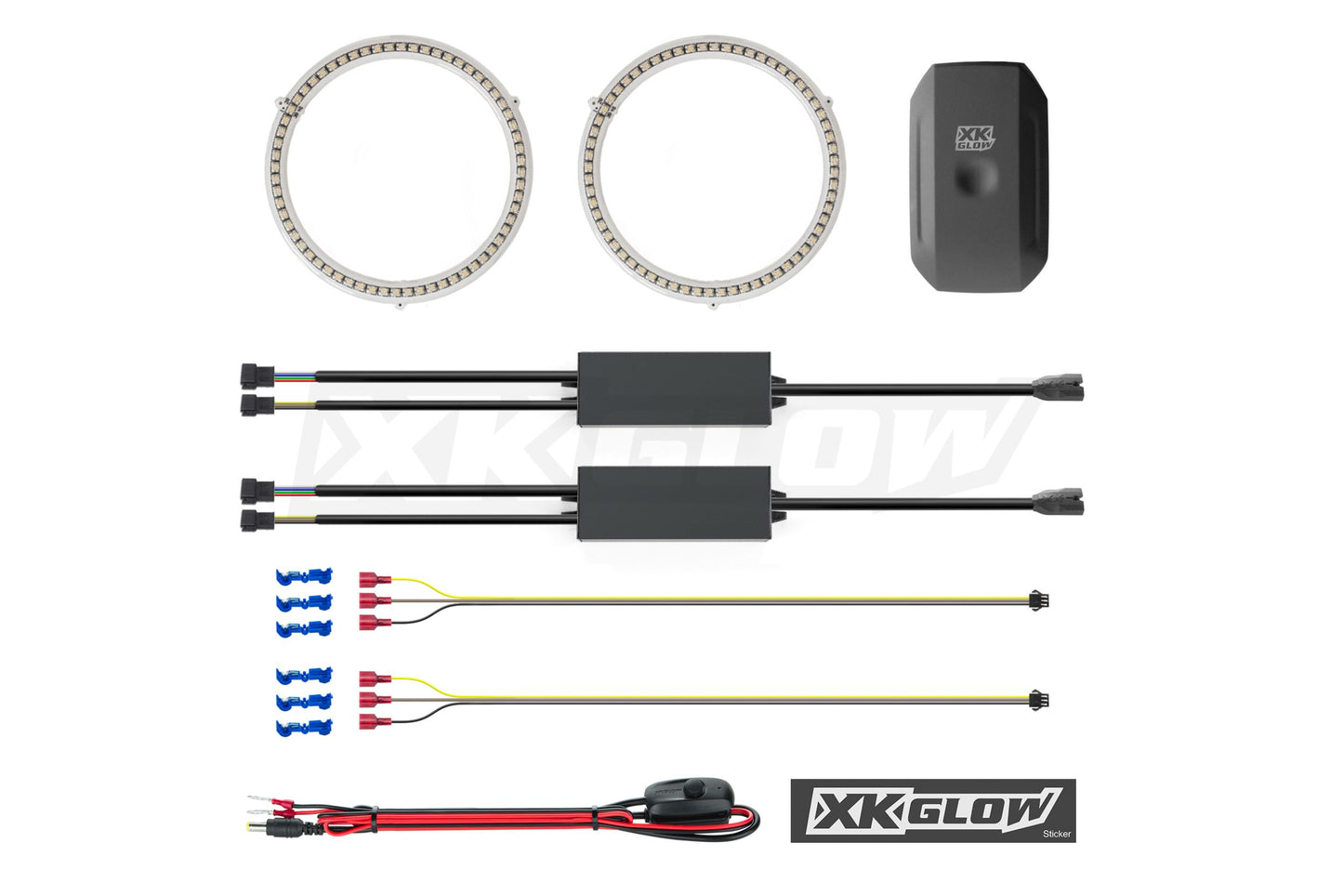 XKChrome RGB LED 7in Halo Kit w/o Controller
