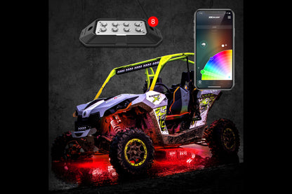 Kit de luces LED RGB para roca XKChrome: 4 piezas