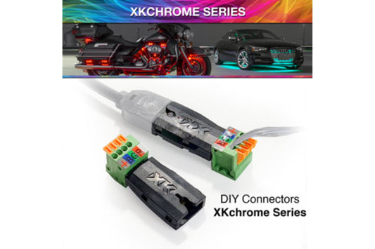 Conectores DIY de 4 pines XKGlow (par)