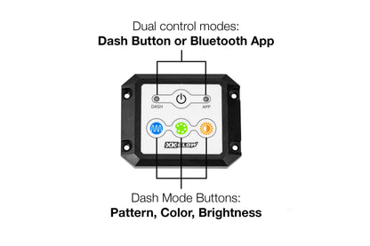 Controlador RGB: XKChrome Dash Mount (4 pines)