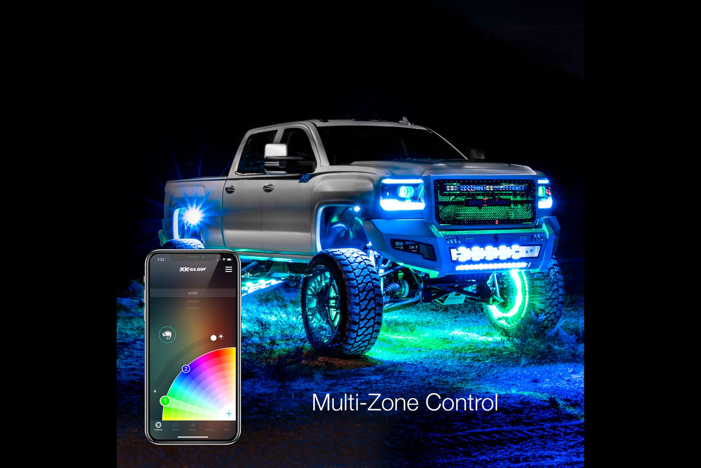 Controlador RGB: XKChrome Dash Mount (4 pines)