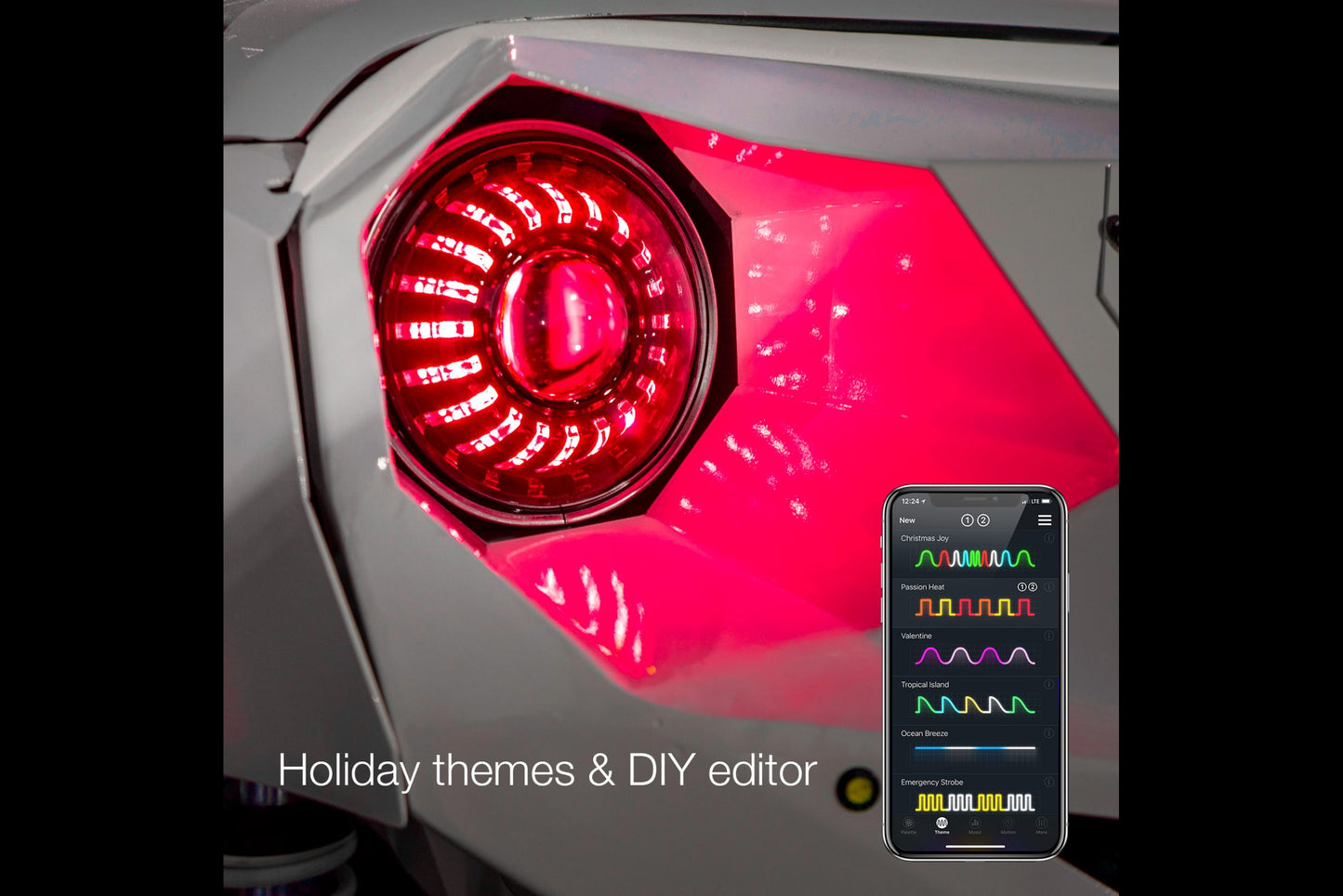 Controlador RGB: XKChrome Dash Mount (4 pines)