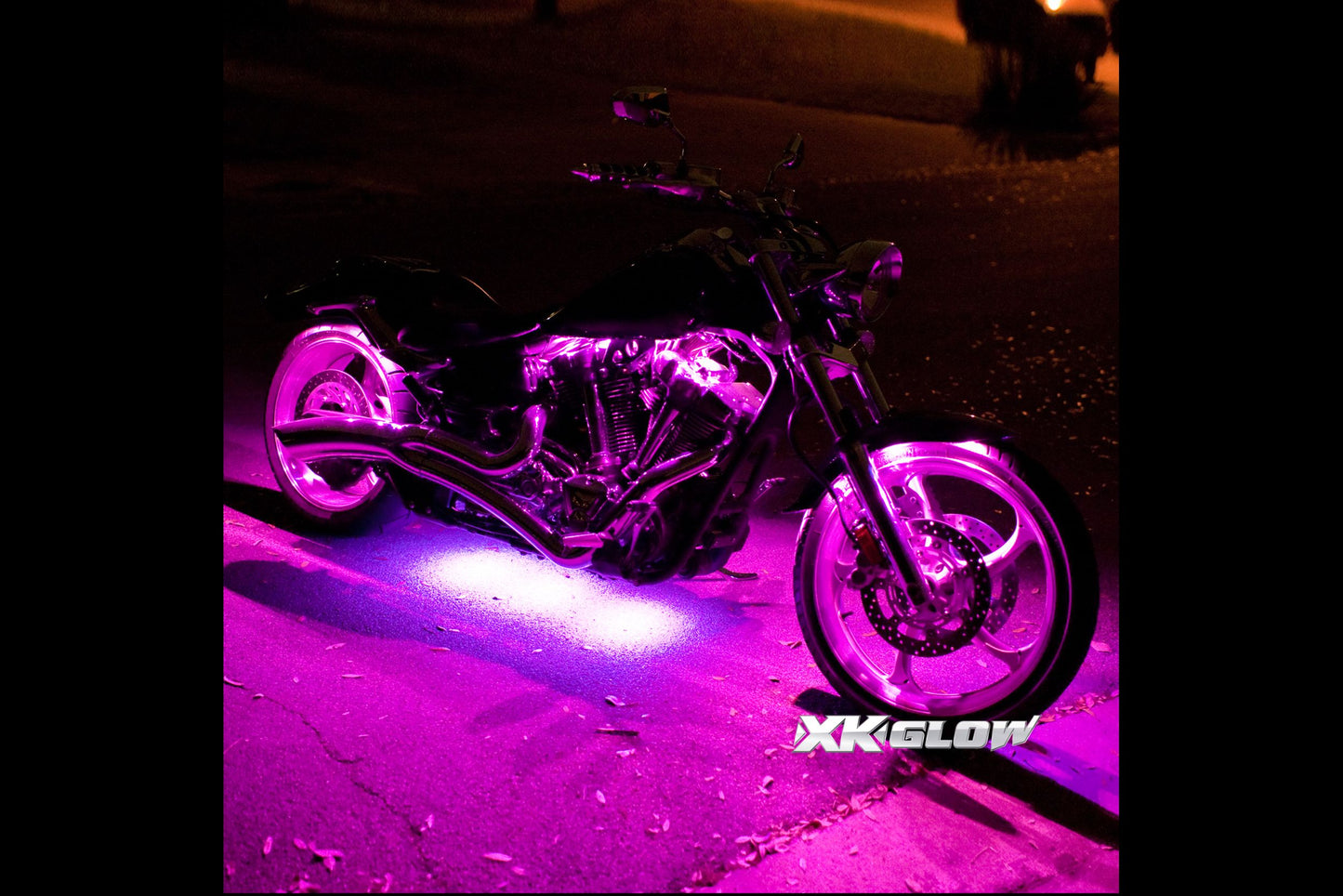 XKGlow Accent Light Kit: 7-Color RGB / 6x Pods, 2x 10in Strips