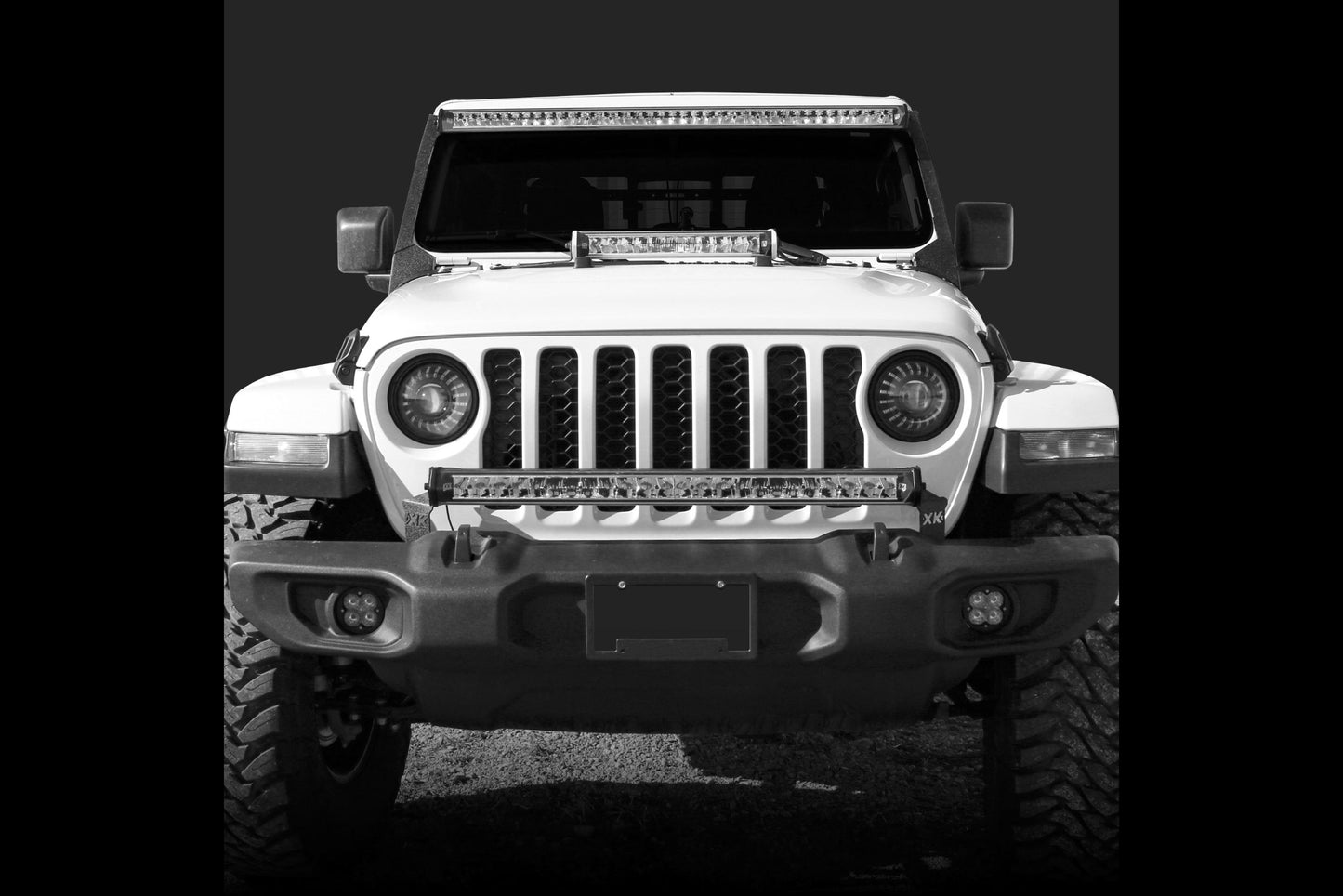 XKGlow Light Bar Bracket Kit: For 2-in-1 Bars (Pair)