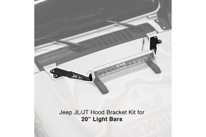 XKGlow Light Bar Bracket Kit: For 2-in-1 Bars (Pair)