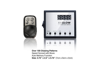 XKGlow Million Color RGB Accent Light Kit: 8x 24in, 4x 12in Tubes