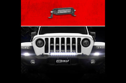 XKGlow Razor LED Light Bar: 10in / Fog+Strobe