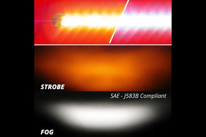 XKGlow Razor LED Light Bar: 6in / Fog+Strobe