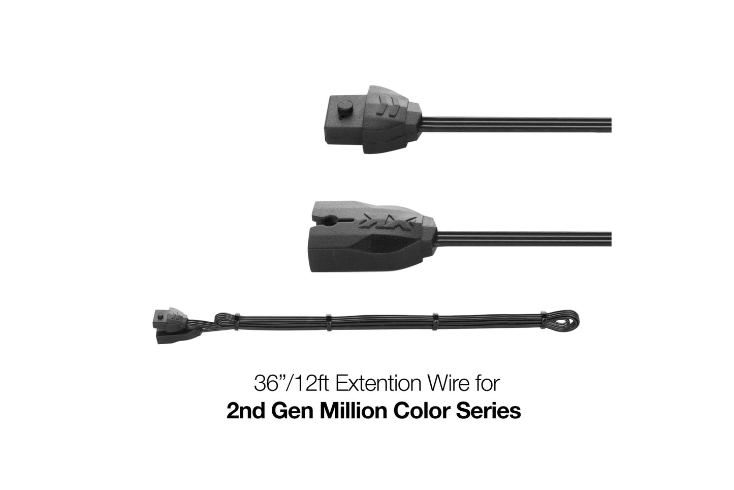 XKGlow Wire Extension: 144in / 3-Pin RGB