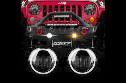 XKGlow Switchback Fog Light Kit: Wrangler JK