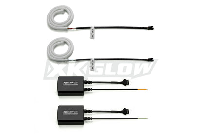 XKGlow Flexible Sequential Switchback Strips: 24in (Pair)
