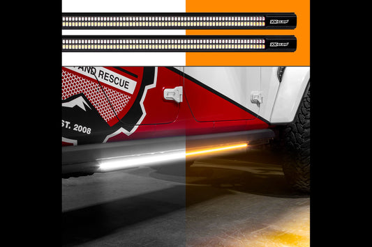 Luces de estribo XKGlow: 60 pulgadas (par)
