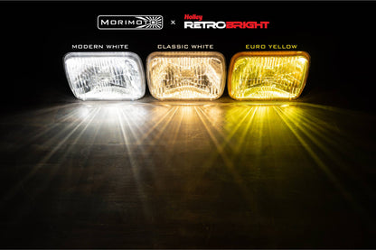 Holley RetroBright Headlight: Modern White (4x6" Rectangle)