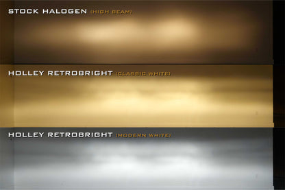 Holley RetroBright Headlight: Modern White (5x7" Rectangle)