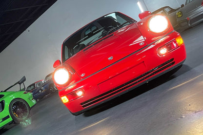 Morimoto XB LED Fogs: Type Porsche 911 964 (Pair / Paintable)