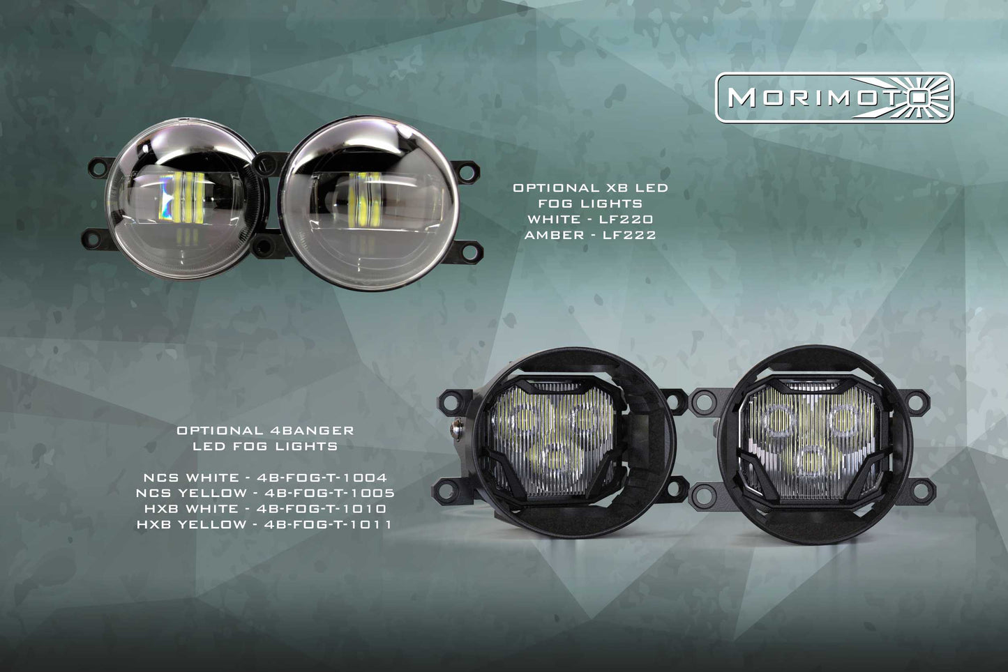 XB Hybrid LED Headlights: Toyota 4Runner (10-13) (Pair / ASM)