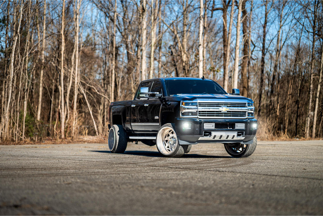 4Banger LED Fog Light Kit for 2015-2019 Chevrolet Silverado HD