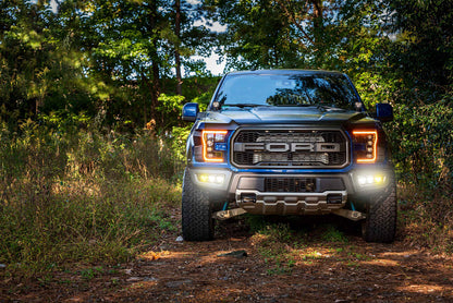 4Banger LED Triple Fog Light Kit for 2017-2020 Ford Raptor