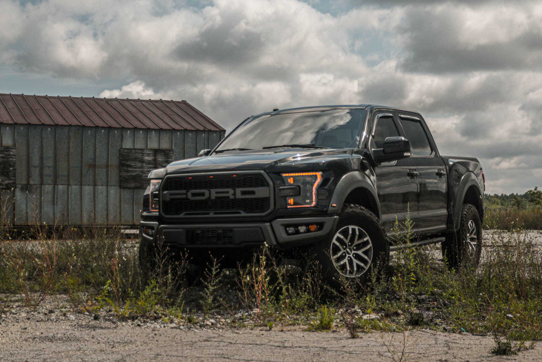 4Banger LED Triple Fog Light Kit for 2017-2020 Ford Raptor