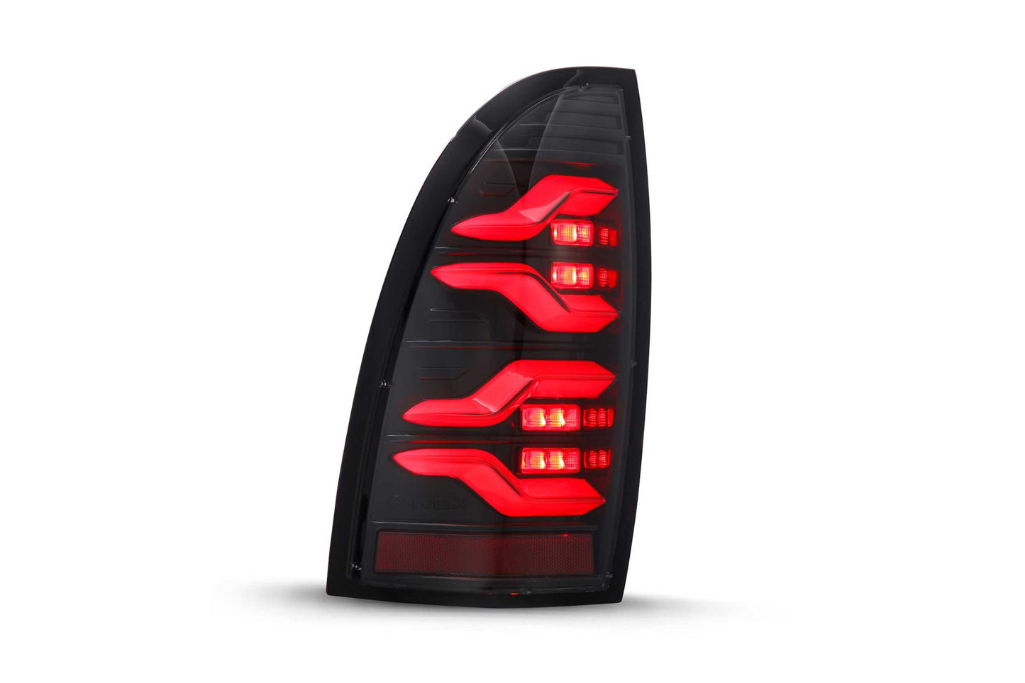 ARex Luxx LED Tails: Toyota Tacoma (05-15)(Black-Red)