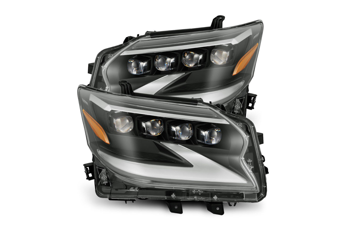 Faros delanteros LED ARex Nova: Lexus GX460 (14-19) - Negro (juego)