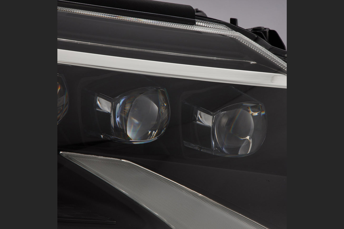 Faros delanteros LED ARex Nova: Lexus GX460 (14-19) - Negro (juego)